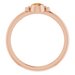 Stackable Bezel-Set Ring