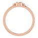 Stackable Bezel-Set Ring