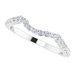 Halo-Style Bypass Engagement Ring or Band