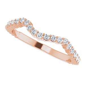Halo-Style Bypass Engagement Ring or Band