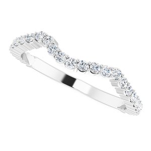 Halo-Style Bypass Engagement Ring or Band