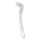 Halo-Style Bypass Engagement Ring or Band