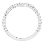 Halo-Style Bypass Engagement Ring or Band