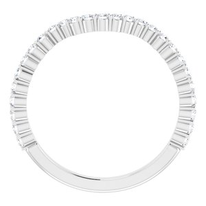 Halo-Style Bypass Engagement Ring or Band