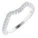Halo-Style Bypass Engagement Ring or Band