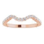 Halo-Style Bypass Engagement Ring or Band