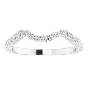 Halo-Style Bypass Engagement Ring or Band