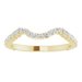 Halo-Style Bypass Engagement Ring or Band
