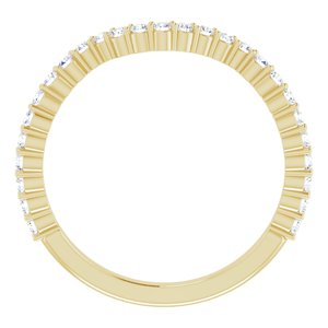 Halo-Style Bypass Engagement Ring or Band