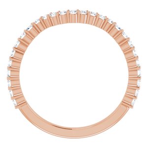 Halo-Style Bypass Engagement Ring or Band
