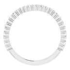 Halo-Style Bypass Engagement Ring or Band