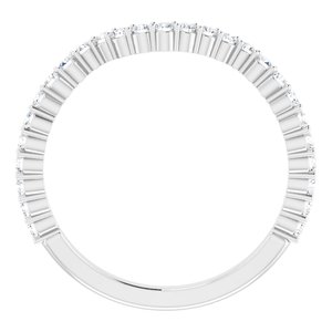 Halo-Style Bypass Engagement Ring or Band