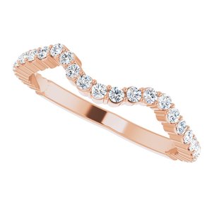Halo-Style Bypass Engagement Ring or Band