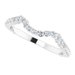 Halo-Style Bypass Engagement Ring or Band