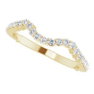 Halo-Style Bypass Engagement Ring or Band