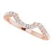 Halo-Style Bypass Engagement Ring or Band