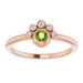 Stackable Bezel-Set Ring