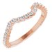 Halo-Style Bypass Engagement Ring or Band