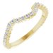 Halo-Style Bypass Engagement Ring or Band