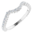 Halo-Style Bypass Engagement Ring or Band