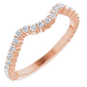 Halo-Style Bypass Engagement Ring or Band