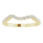 Halo-Style Bypass Engagement Ring or Band
