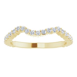 Halo-Style Bypass Engagement Ring or Band