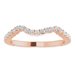 Halo-Style Bypass Engagement Ring or Band