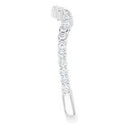 Halo-Style Bypass Engagement Ring or Band