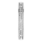Milgrain Edge Celtic-Inspired Flat Band