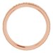 Milgrain Edge Celtic-Inspired Flat Band