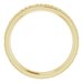 Milgrain Edge Celtic-Inspired Flat Band