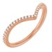 Halo-Style Asymmetric Engagement Ring or Band