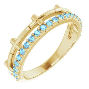 Stackable Cross Ring