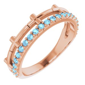 Stackable Cross Ring