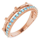 Stackable Cross Ring