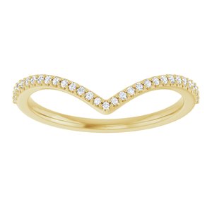 Halo-Style Asymmetric Engagement Ring or Band