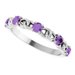 Accented Stackable Ring