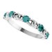 Accented Stackable Ring