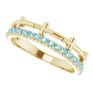 Stackable Cross Ring