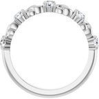 Accented Stackable Ring