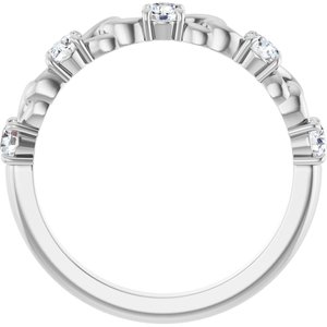 Accented Stackable Ring