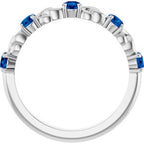 Accented Stackable Ring