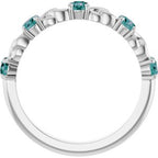 Accented Stackable Ring