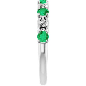 Accented Stackable Ring