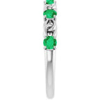 Accented Stackable Ring