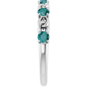 Accented Stackable Ring