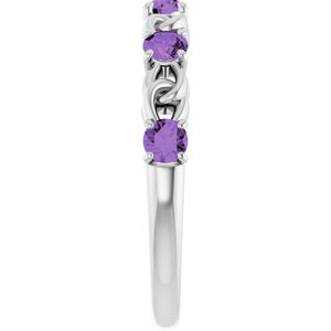 Accented Stackable Ring