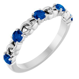 Accented Stackable Ring