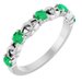 Accented Stackable Ring